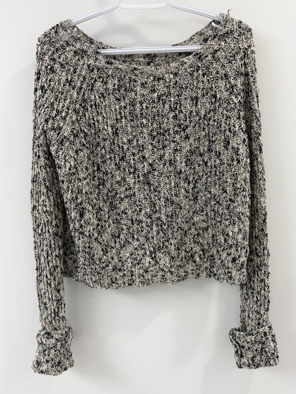 Salt and Pepper Knit Sweater
